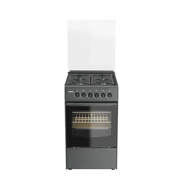 CUISINIERE FERRE 4FEUX 50X50 GRIS F5C40G2G